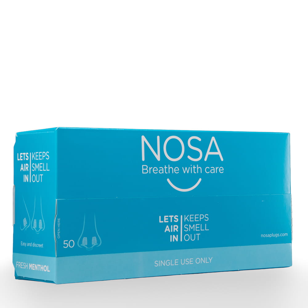Nasenstöpsel, 50 Stck., mit Menthol