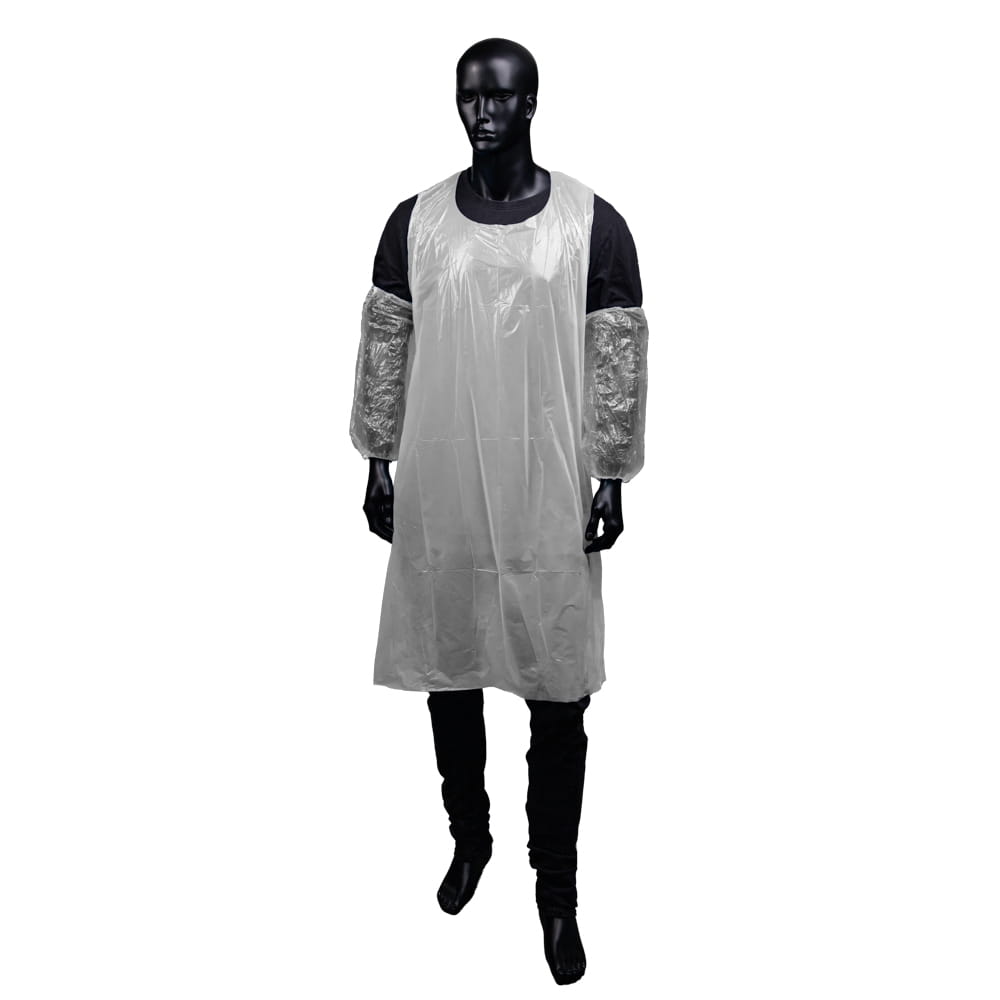 PE Ärmelschoner, 40 x 20 cm, Farbe weiß, Polyethylen, Med-Comfort