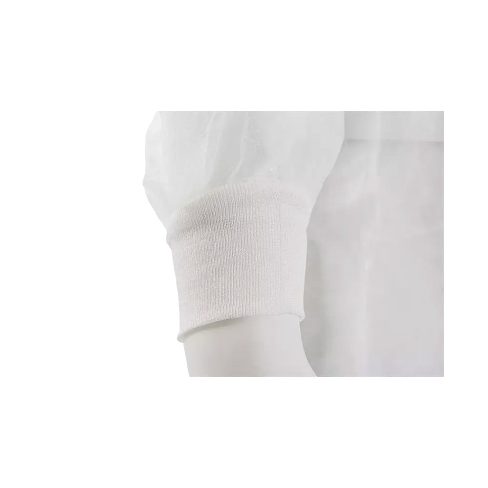 PP Einweg Besucherkittel, Größe L, XL, Farbe weiß, Vlies, Med-Comfort