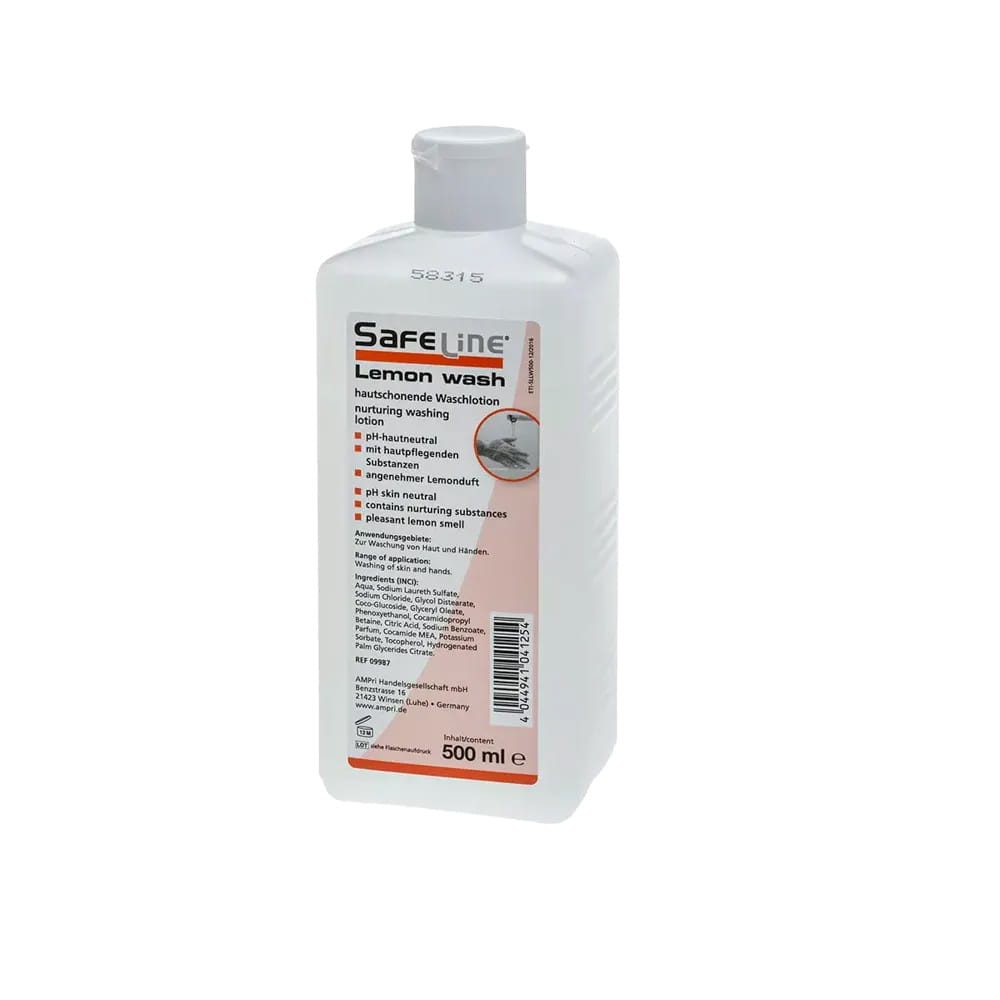 Waschlotion, 500 ml, lemon, Safeline Lemon Wash Waschlotion, 500 ml, lemon, Safeline Lemon Wash