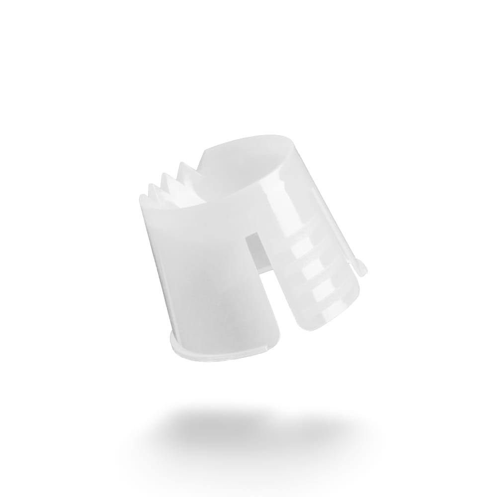 PP Einweg Dappenbehälter, Farbe weiß, Polypropylen