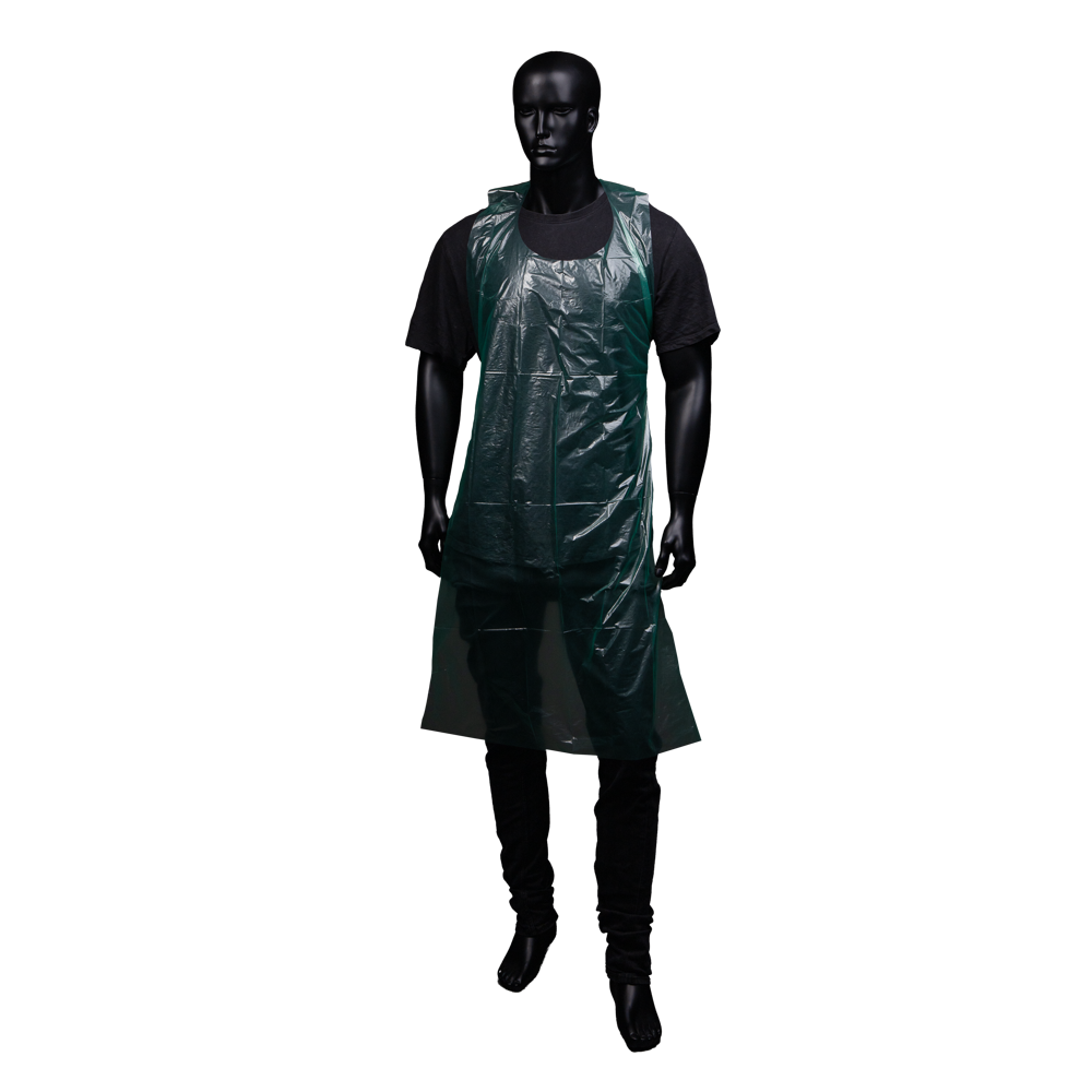 Einwegschürzen, grün, 80 x 125 cm, Polyethylen, Med-Comfort