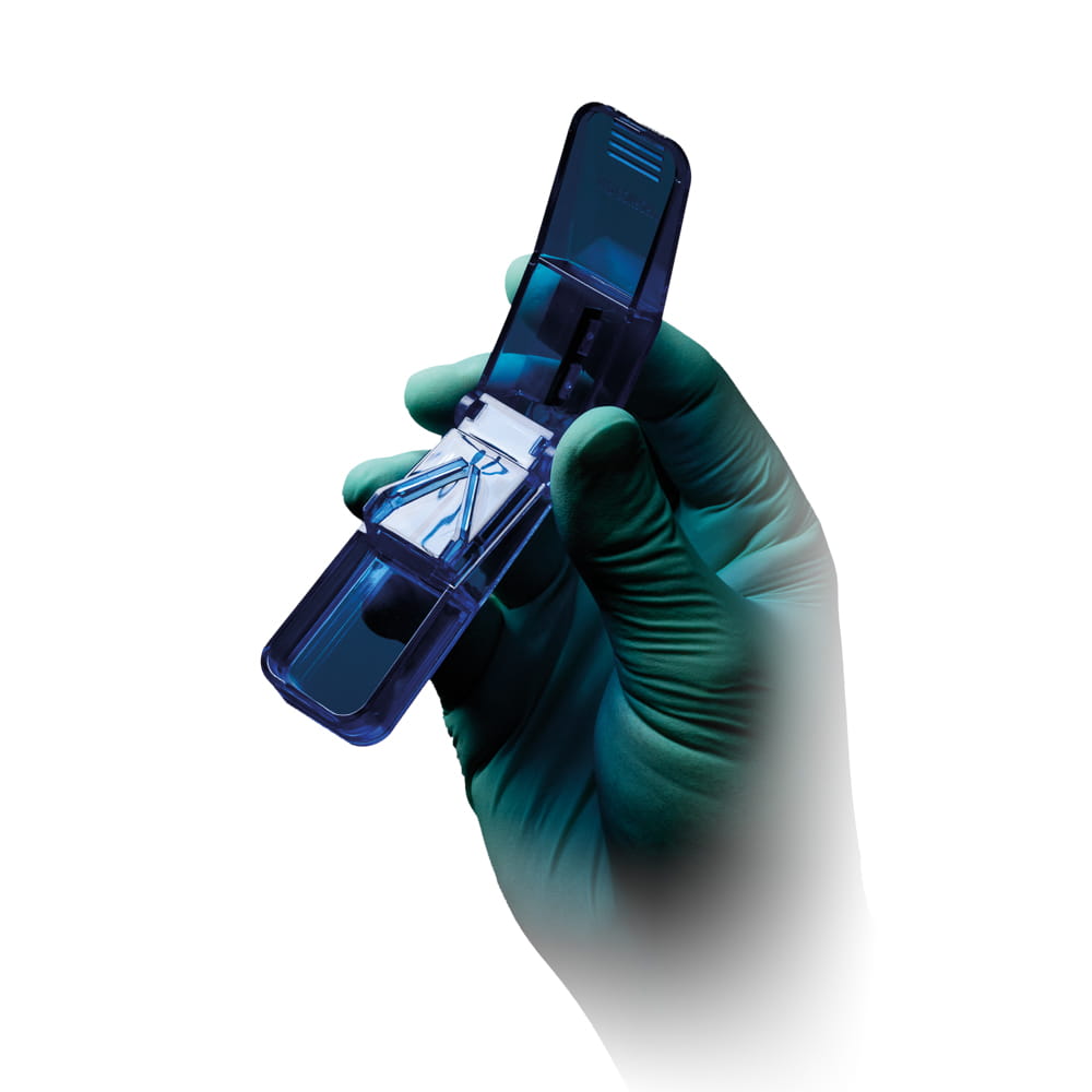 Tablettenteiler, blau, Med-Comfort