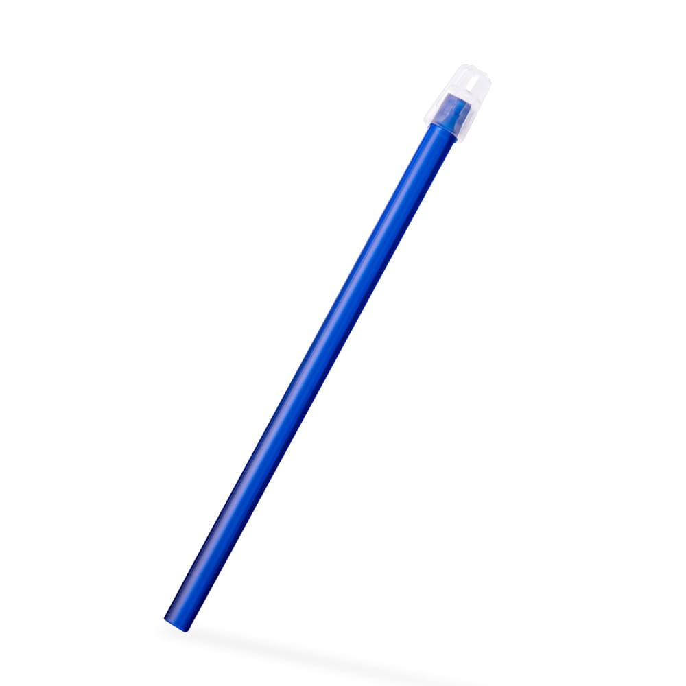 Dental Speichelsauger, Länge 130 mm, Farbe blau