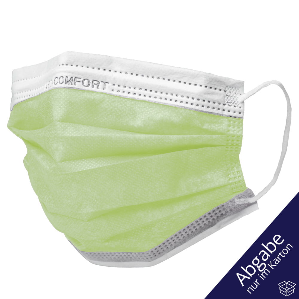 OP Maske, cedro, grün, Typ IIR, Med-Comfort