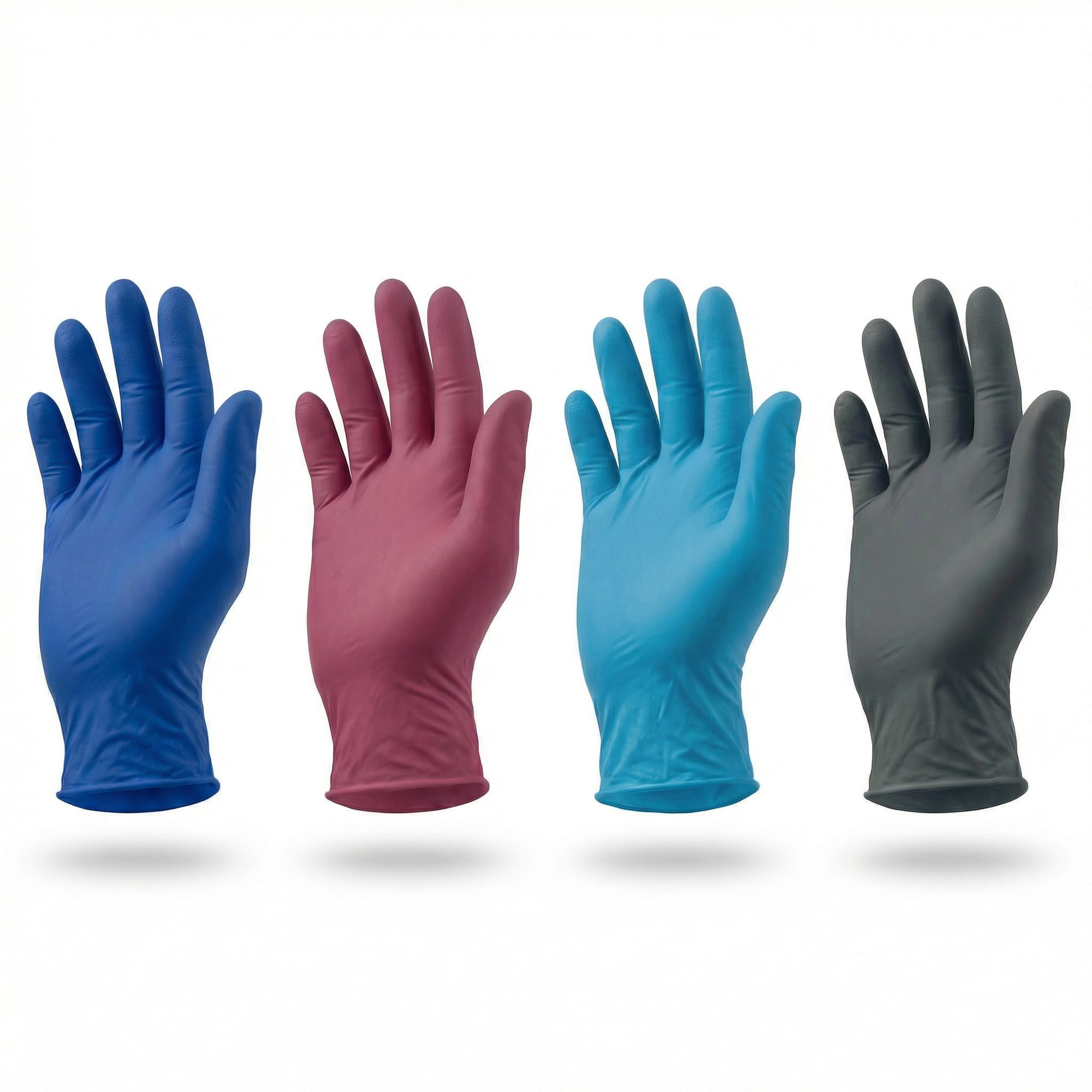 Nitrilhandschuhe, bunt, Farbenmix, Größe XS, puderfrei, Style 4 Elements by AMPri