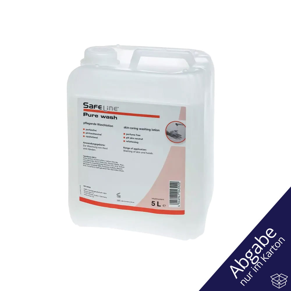 Waschlotion, 5 l, Safeline Pure Wash