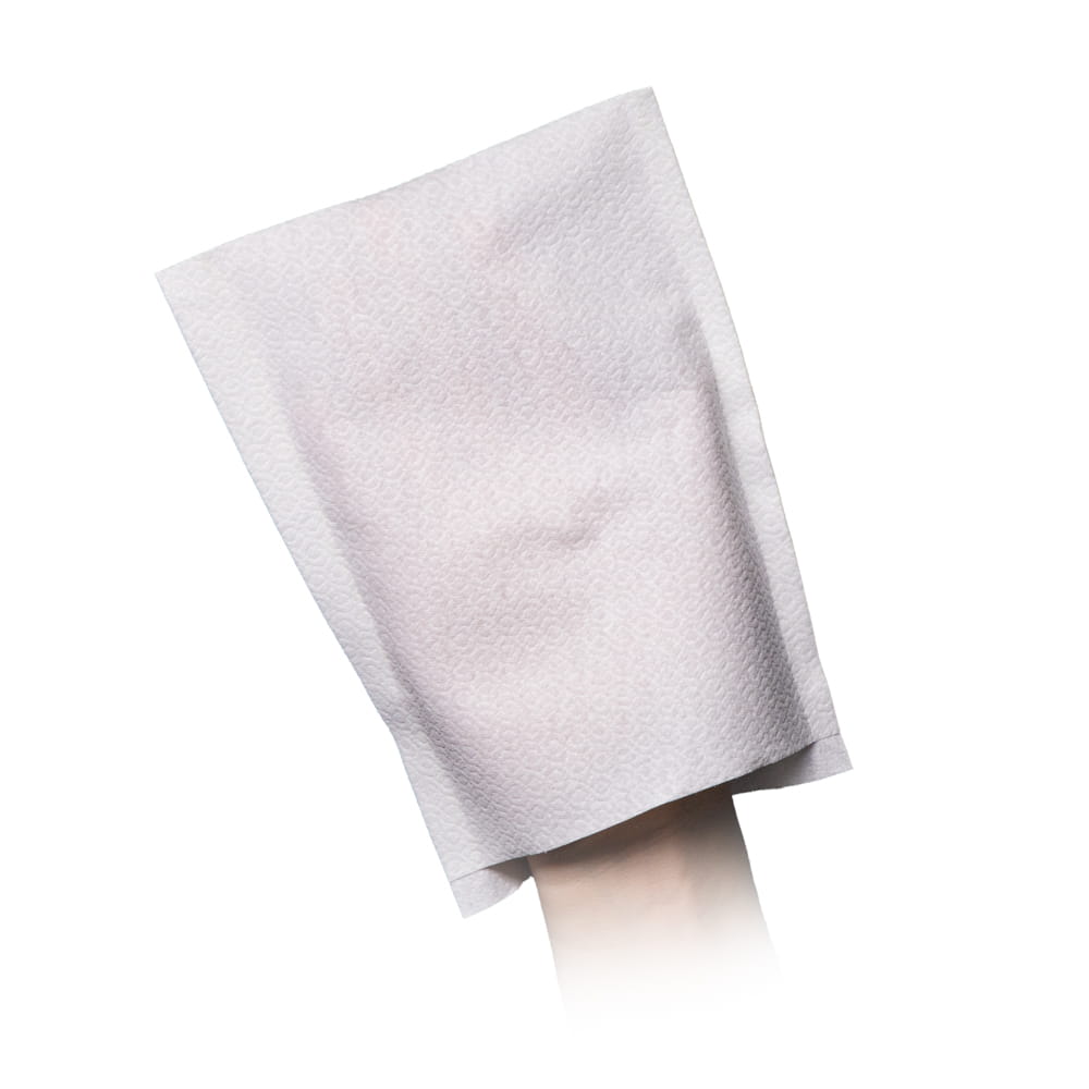 Einweg Waschhandschuh, weiß, Airlaid, Med-Comfort Einweg Waschhandschuh, weiß, Airlaid, Med-Comfort