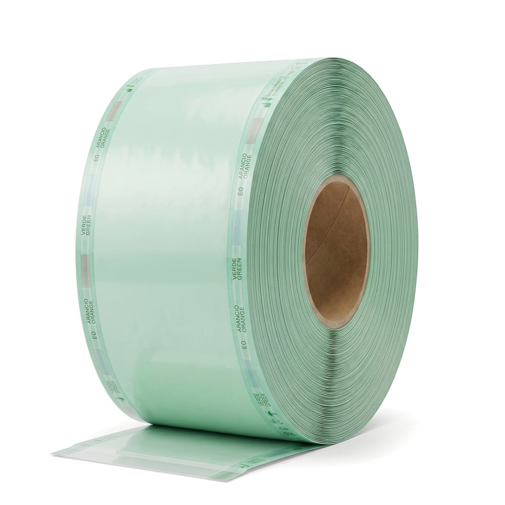 Sterilisationsschlauch ohne Seitenfalte 75mm x 200m