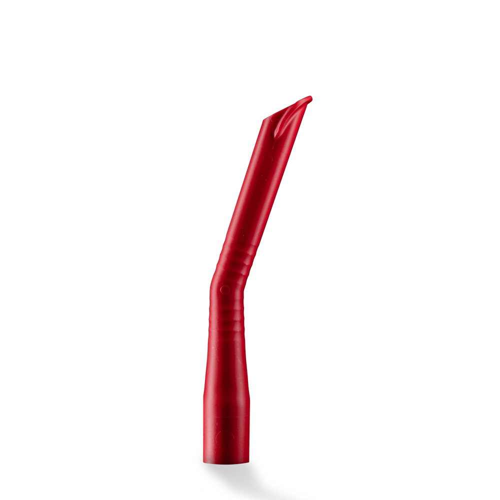 Dental Absaugkanülen für Kinder, Größe 108 x 16 mm, Farbe rot, Med-Comfort