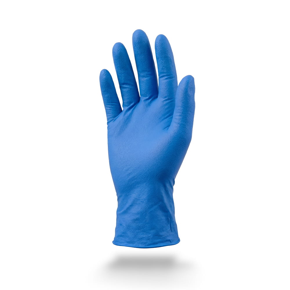 Einmalhandschuhe aus Nitril, Typ A, Größe XXL, blau, Solidsafety High Risk Pro