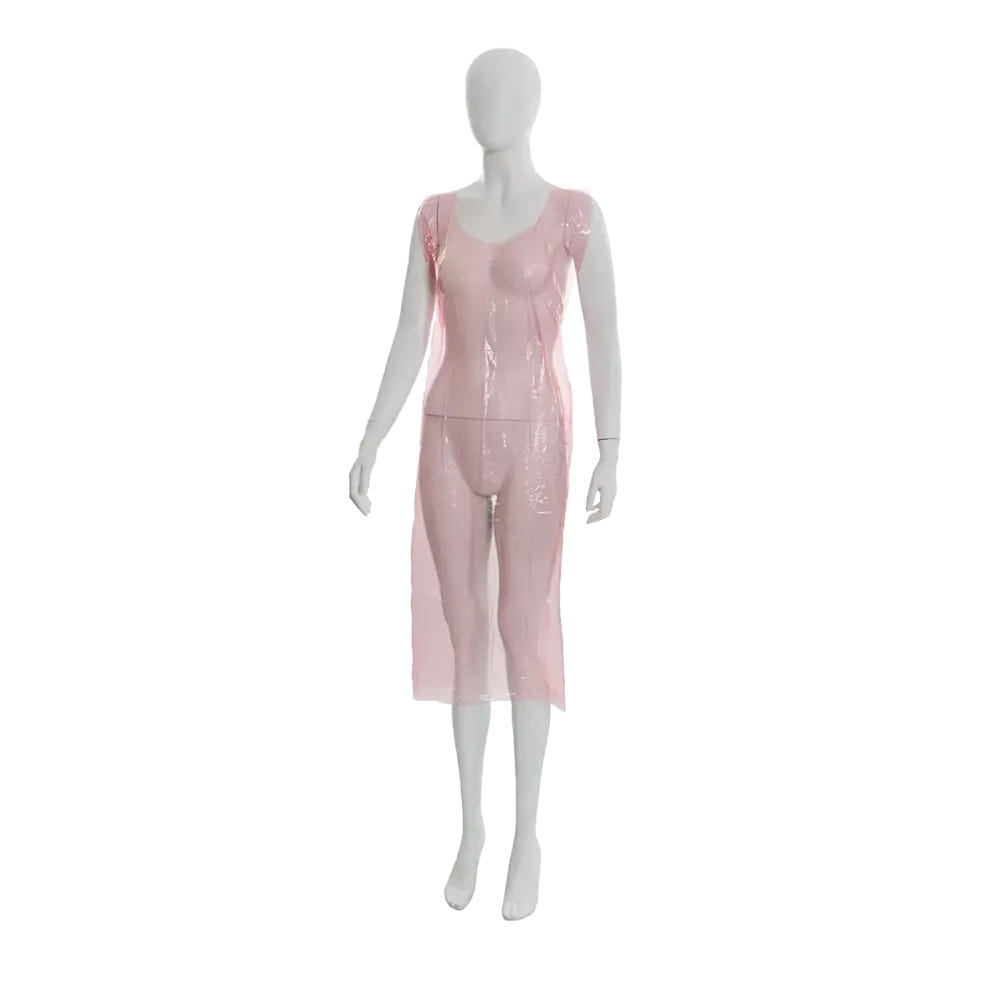 Einwegschürzen, rot, 80 x 125 cm, Polyethylen, Med-Comfort Einwegschürzen, rot, 80 x 125 cm, Polyethylen, Med-Comfort