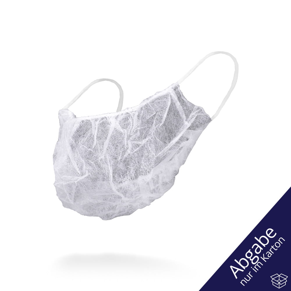 PP BartMasken, weiß, Med-Comfort