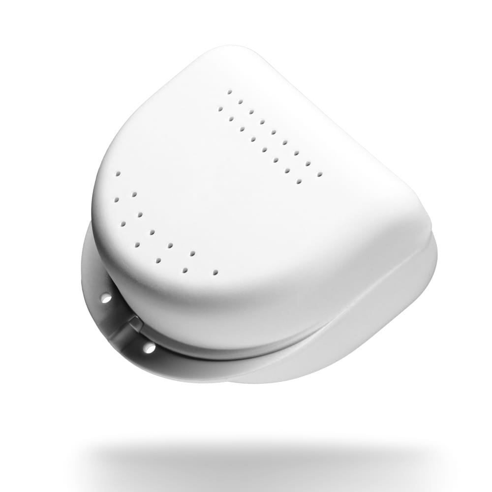 PP Dental Zahnspangenbox für Erwachsene, 80x80x45 cm, weiß, Polypropylen