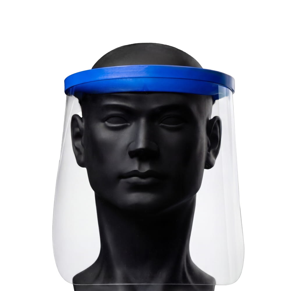 Ersatz Vollgesicht Schutzschild, transparent, milchig, Solidsafety