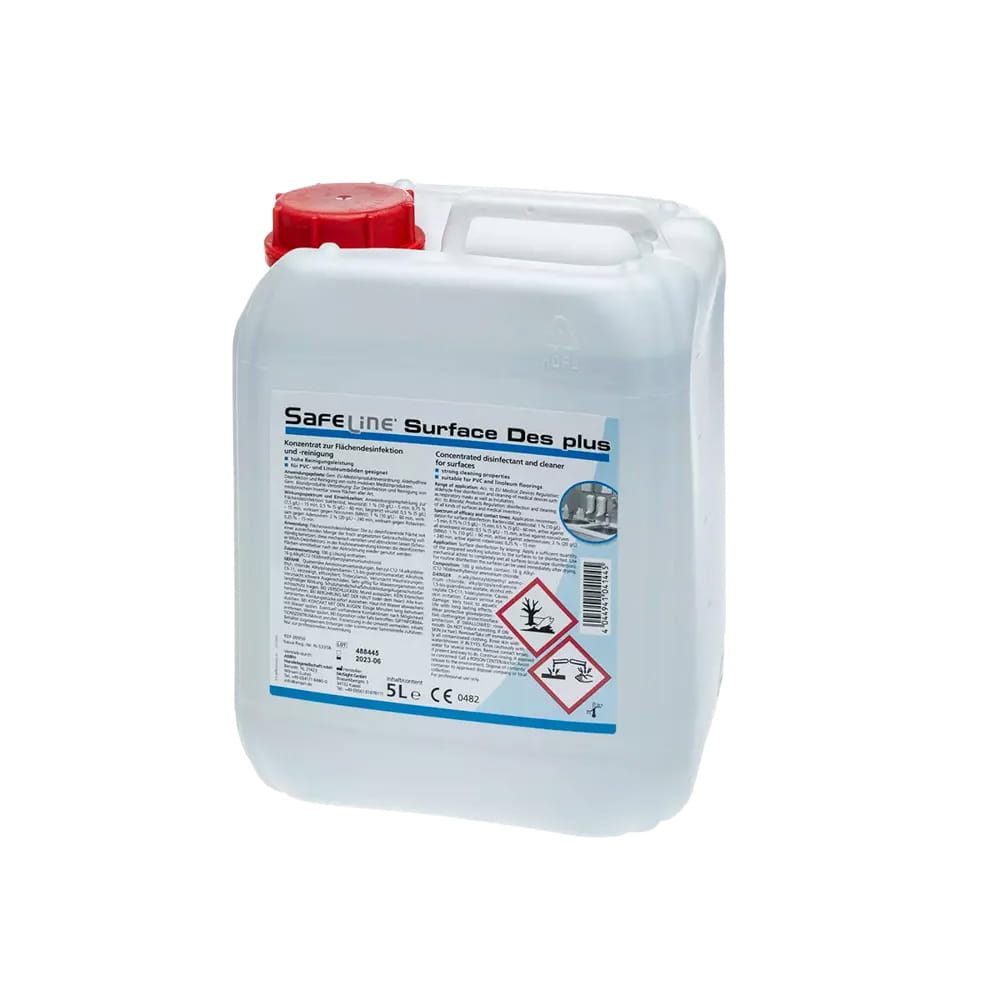 Flächenwischdesinfektion, 5 l, Safeline Surface Des Plus Flächenwischdesinfektion, 5 l, Safeline Surface Des Plus