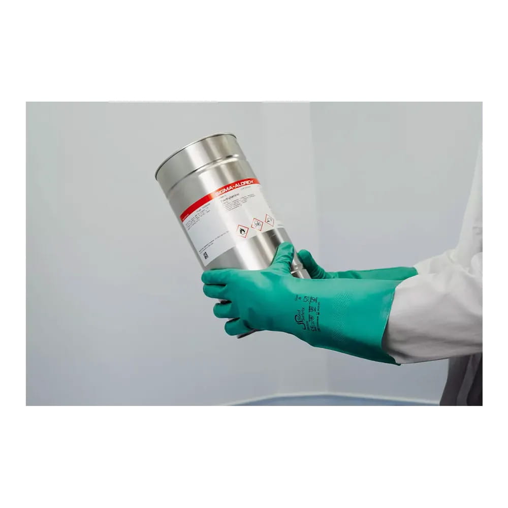 Industriehandschuh, Typ A, Größe 8, grün, Solidsafety Clean Protect