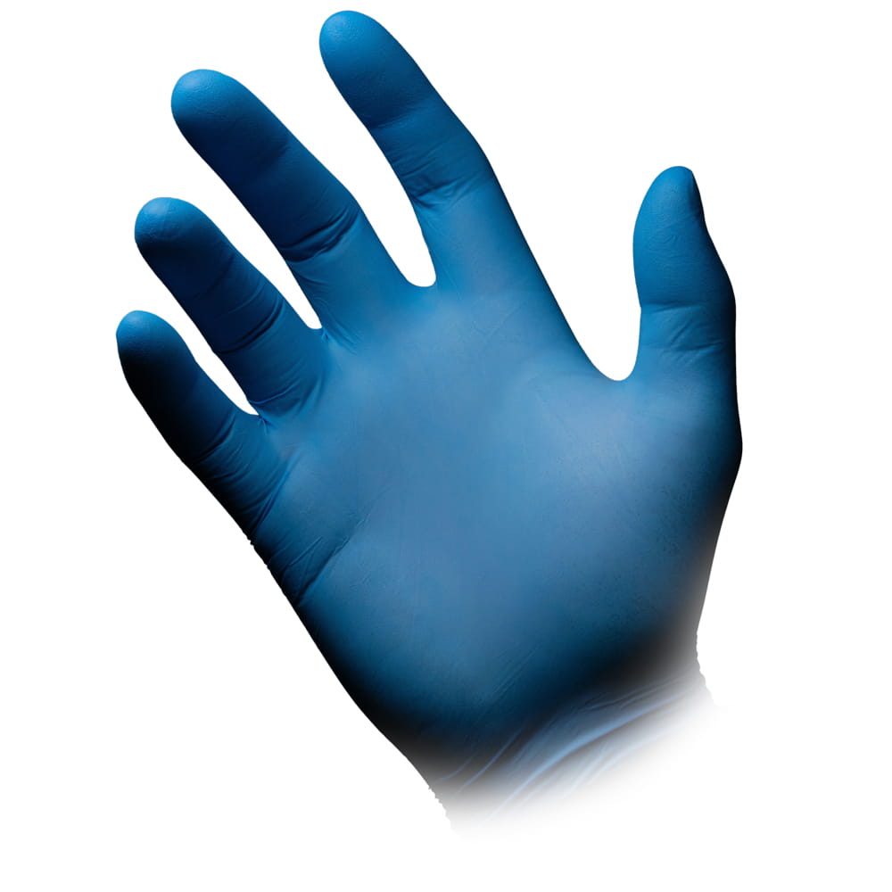 Nitrilhandschuhe, blau, Größe L, puderfrei, blue Eco-Plus Nitrilhandschuhe, blau, Größe L, puderfrei, blue Eco-Plus