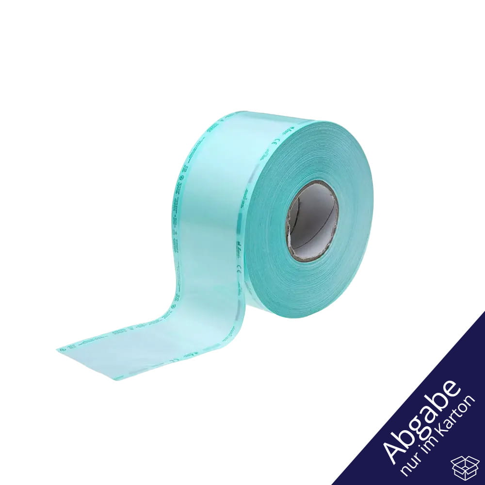 Sterilisationsschlauch ohne Seitenfalte 250mm x 200m