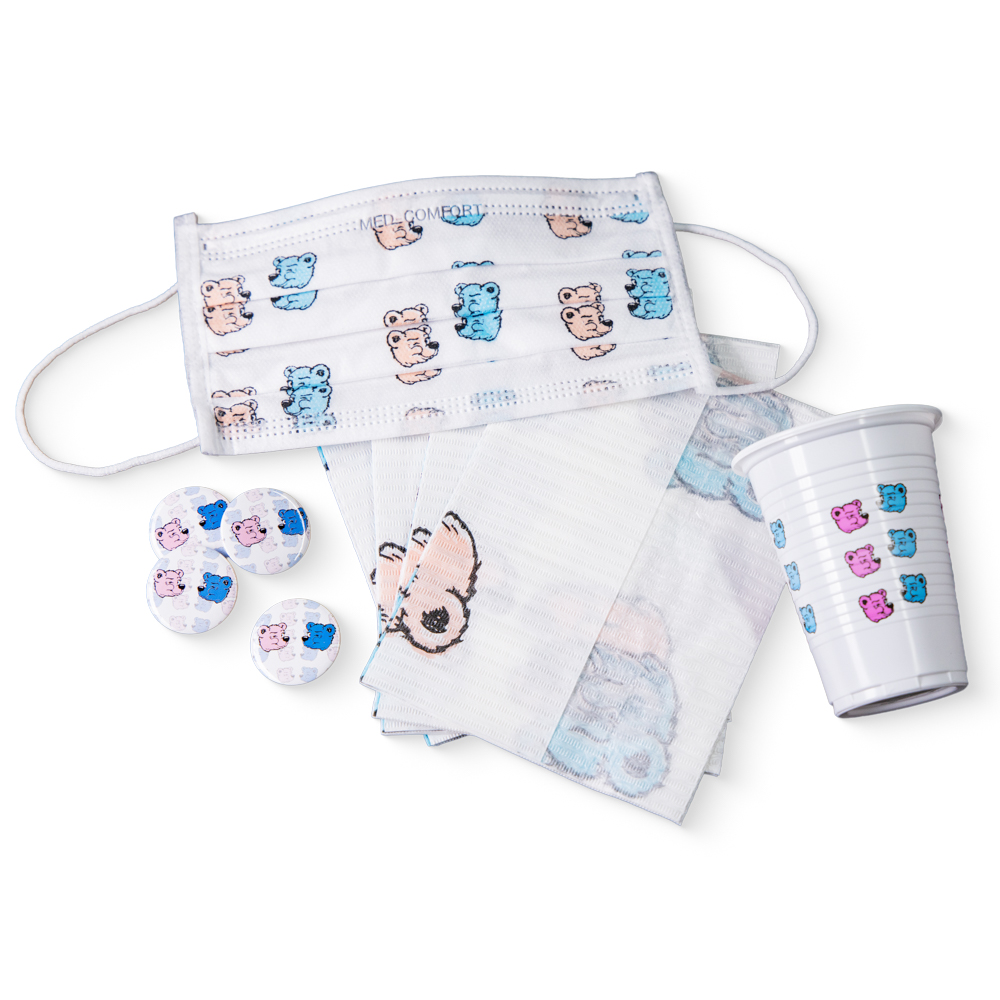 Happy Kids Dental Bedarf,  Bärchendruck