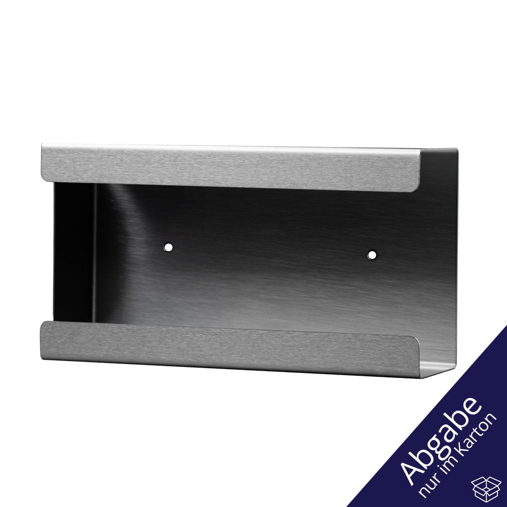 Einmalhandschuh Spender, Handschuh-Dispenserhalter, 210 x 110 x 57 mm, Edelstahl
