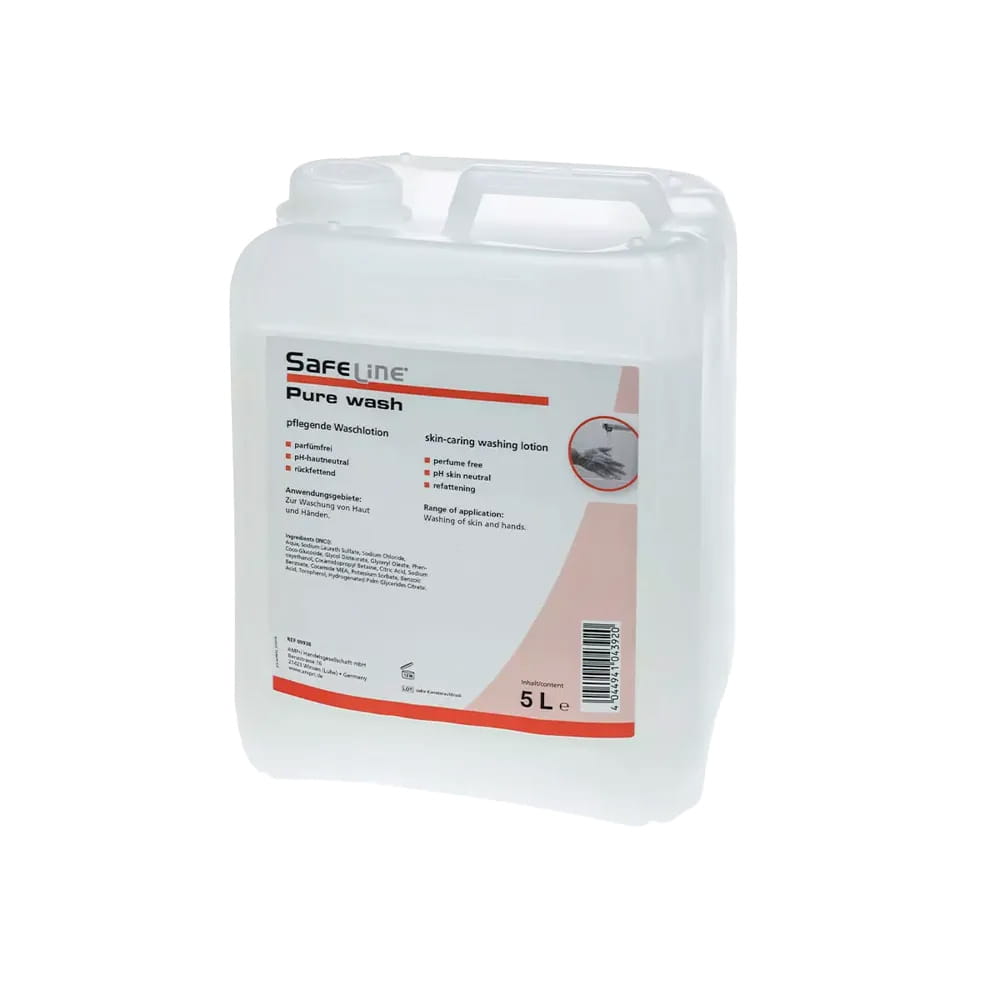 Waschlotion, 5 l, Safeline Pure Wash Waschlotion, 5 l, Safeline Pure Wash