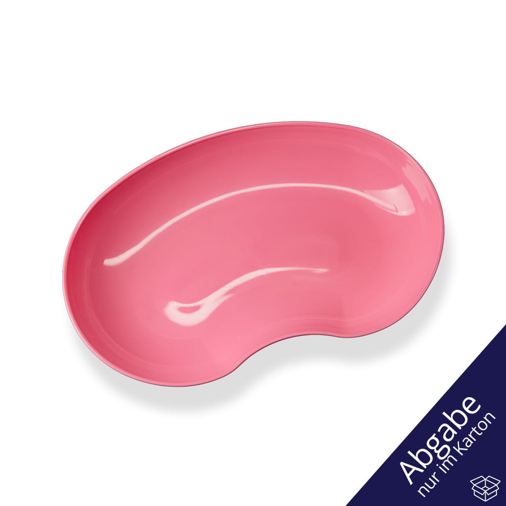 Kunststoff Nierenschale, Farbe rosa, 24 cm, 600 ml, Med-Comfort