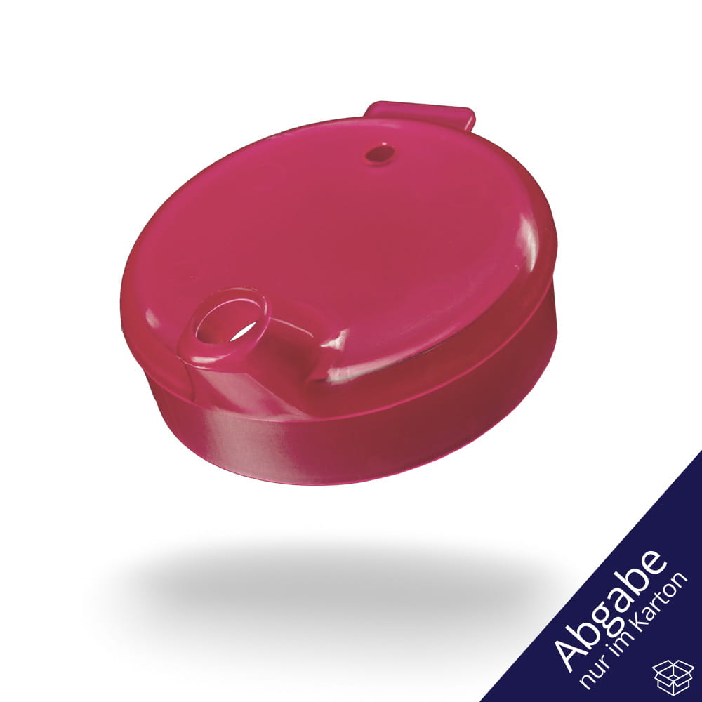 PP Schnabelbecher Oberteil, rot, 12x10 mm für 250 ml