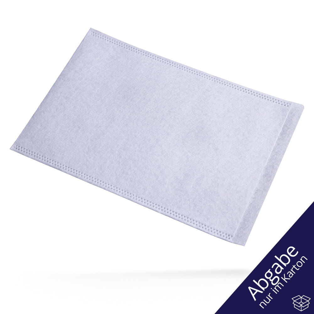 Einweg Waschhandschuh, weiß, Vlies, Eco-Plus