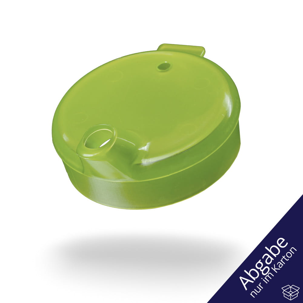 PP Schnabelbecher Oberteil, gelb, 12x10 mm für 250 ml