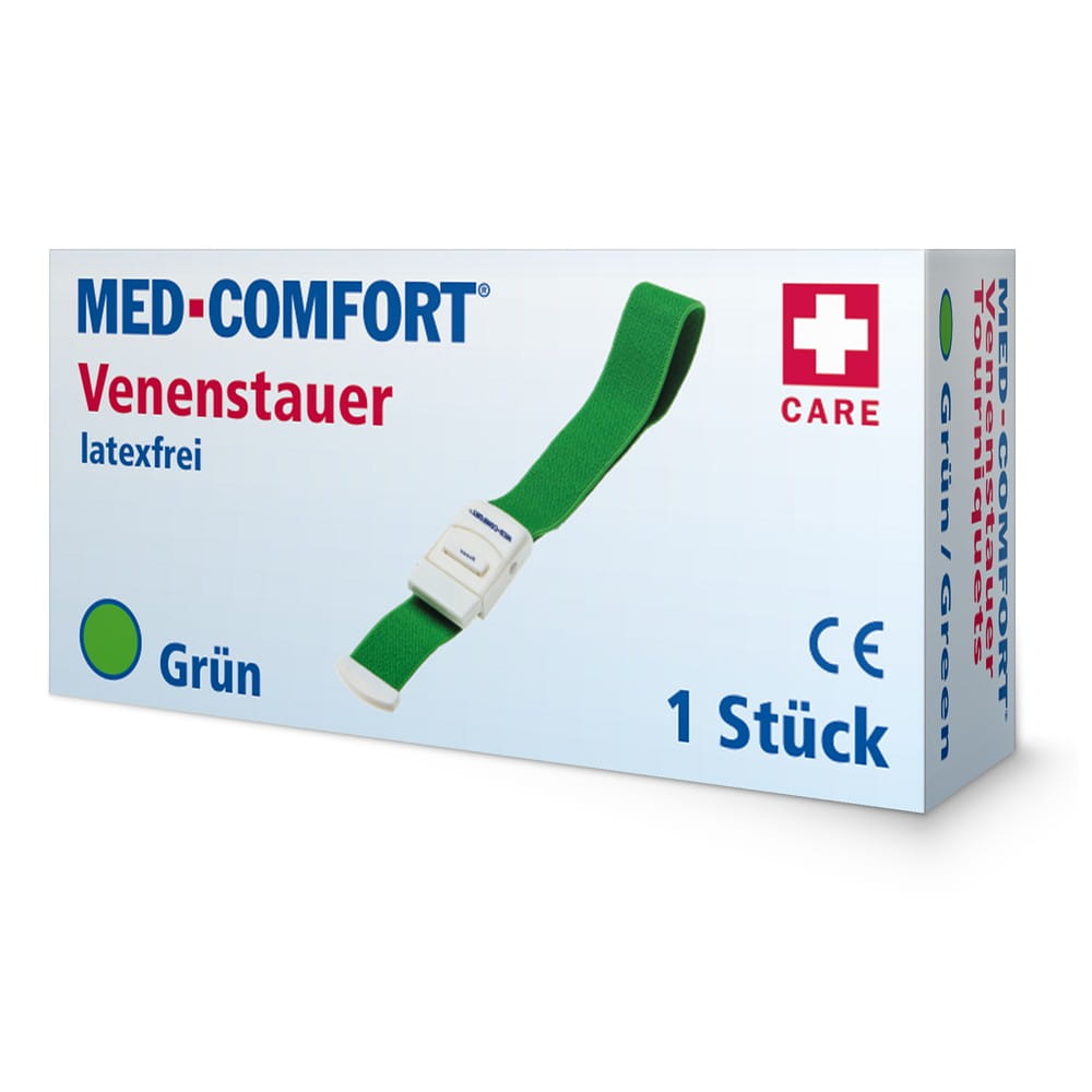 Venenstauer, Farbe grün, 2,5 x 45 cm, Med-Comfort