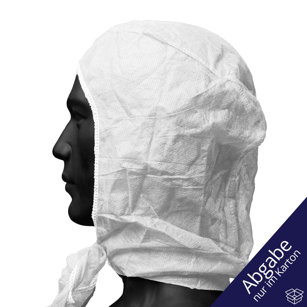 PP Astronautenhaube ohne Gesichtsmaske, Weiß, Med-Comfort