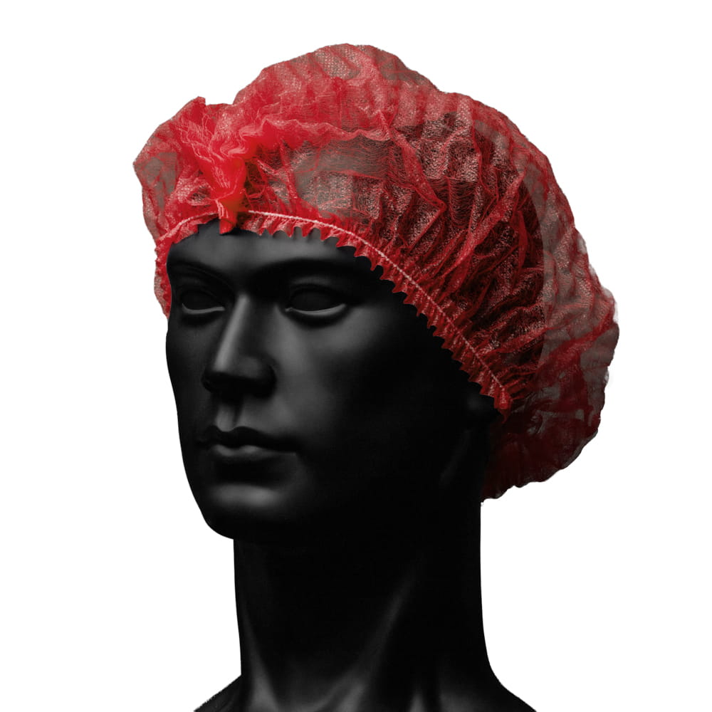 Klipphauben, Größe M, ca. 44 x 51 cm, rot, ECO-PLUS