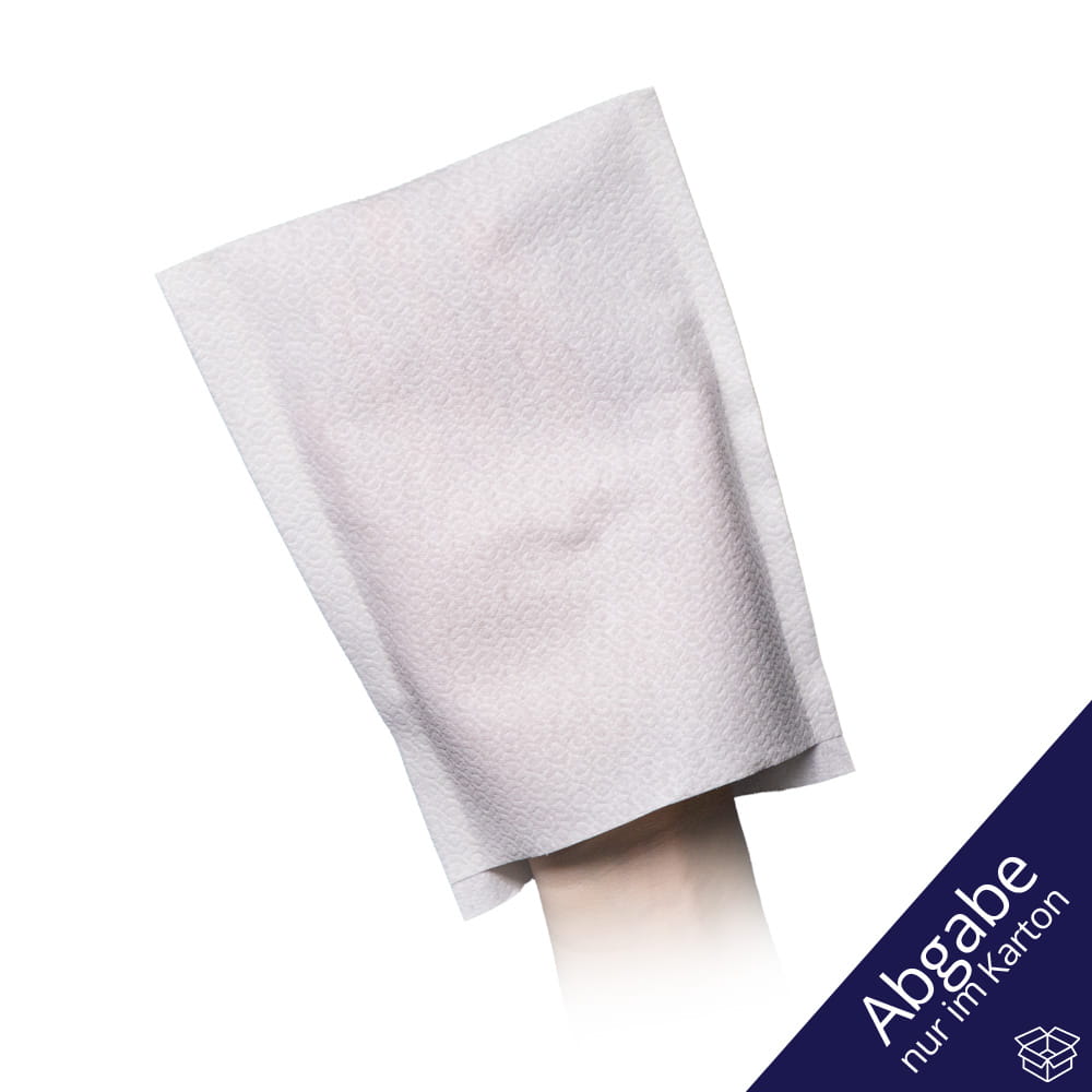 Einweg Waschhandschuh, weiß, Airlaid, Med-Comfort