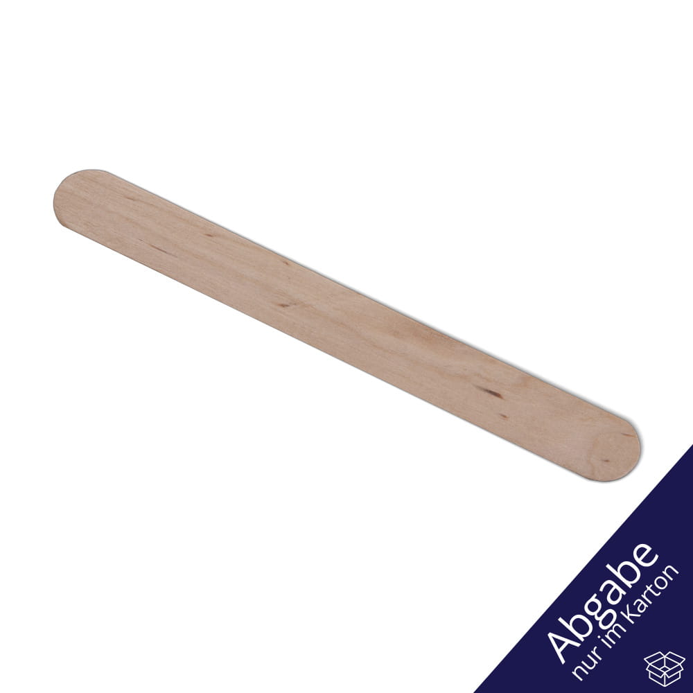 Einmal Holzmundspatel, Farbe natur, 150 x 17 x 1,6 mm, Med-Comfort