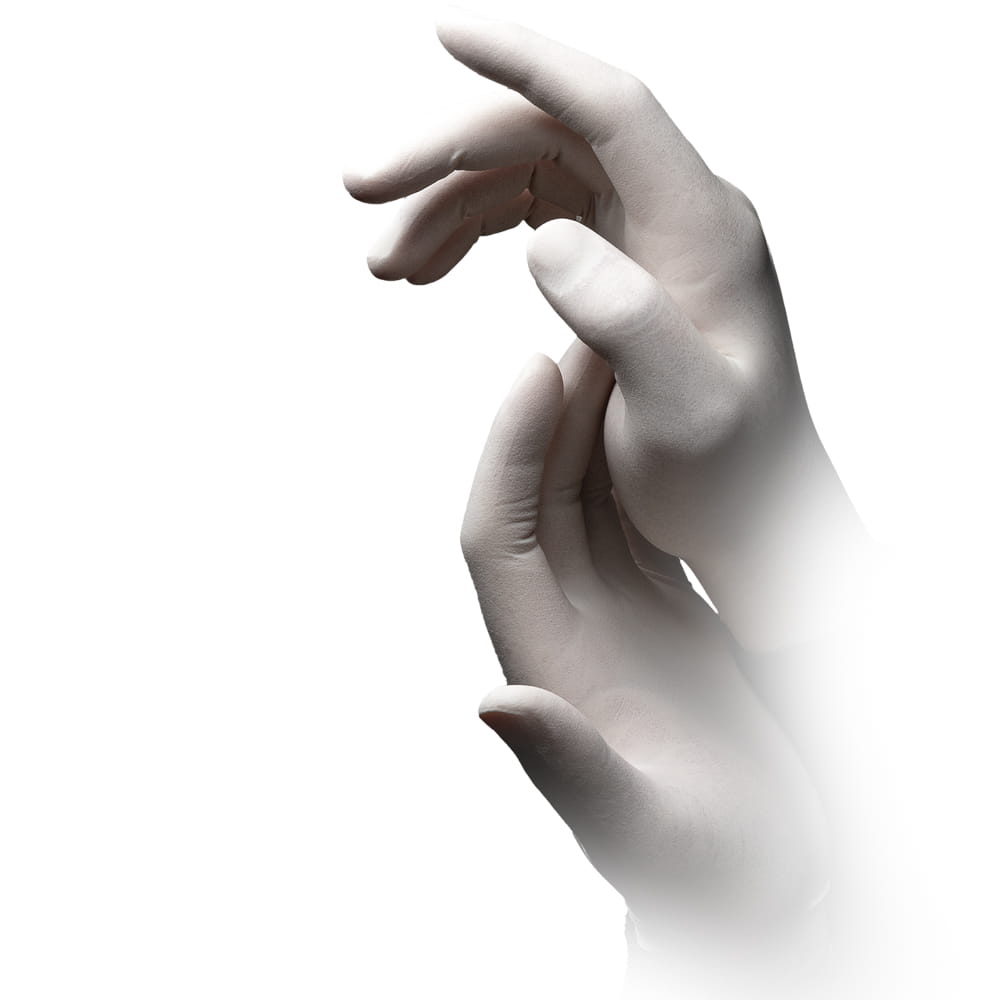 Latexhandschuhe, weiß, Größe XS, puderfrei, Med-Comfort Latexhandschuhe, weiß, Größe XS, puderfrei, Med-Comfort