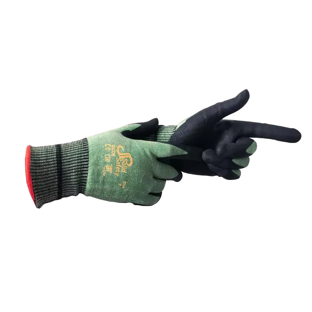 Schnittschutzhandschuh, Größe 8, grün, SolidSafety Cut Extreme Schnittschutzhandschuh, Größe 8, grün, SolidSafety Cut Extreme
