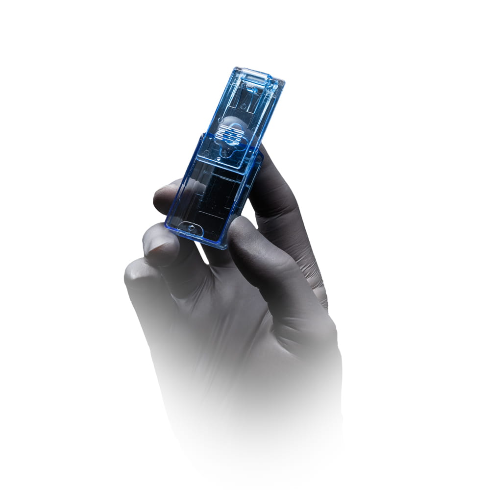 AS-Kunststoff Pillendrücker, Farbe blau, 55 x 32 x15, Med Comfort