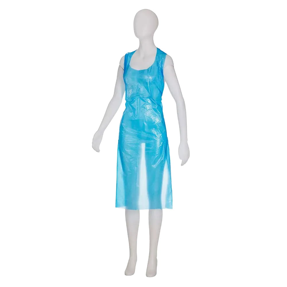 Einwegschürzen light, blau, 75 x 125 cm Einwegschürzen light, blau, 75 x 125 cm