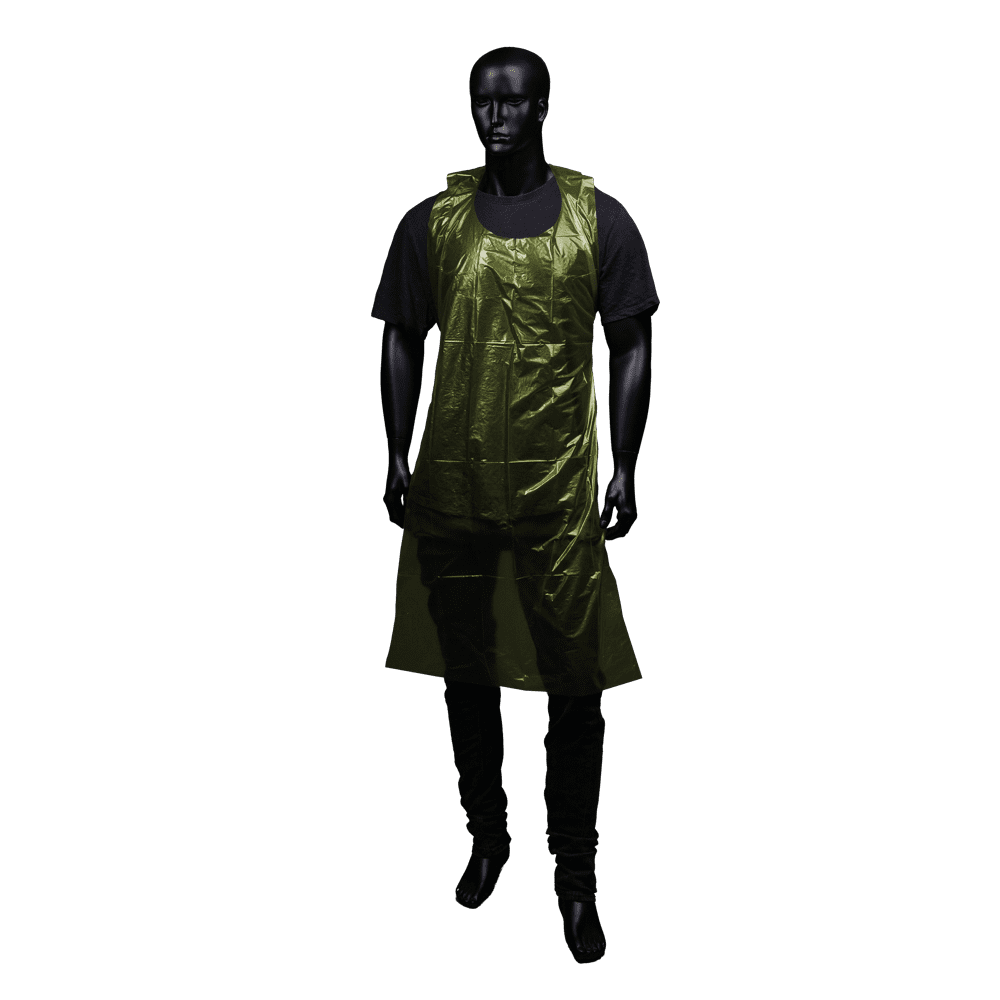 Einwegschürzen, gelb, 80 x 125 cm, Polyethylen, Med-Comfort