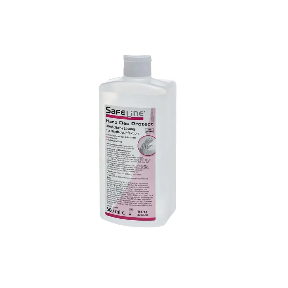 Händedesinfektion, 500 ml, Safeline Hand Des Protect Händedesinfektion, 500 ml, Safeline Hand Des Protect