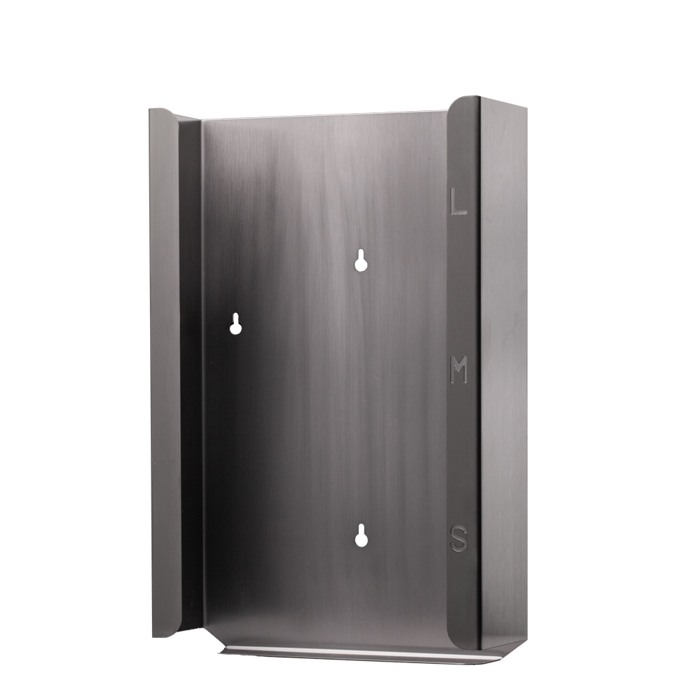 Einmalhandschuh Spender, Handschuh-Dispenserhalter, 255 x 393 x 95 mm, Edelstahl