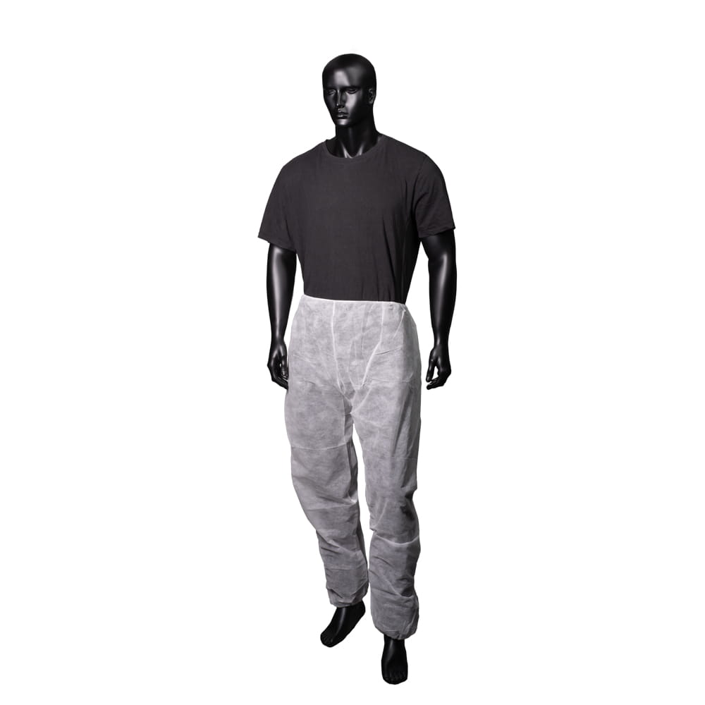 Einweghose aus Polypropylen-Vlies, weiß, Größe XL, Med-Comfort
