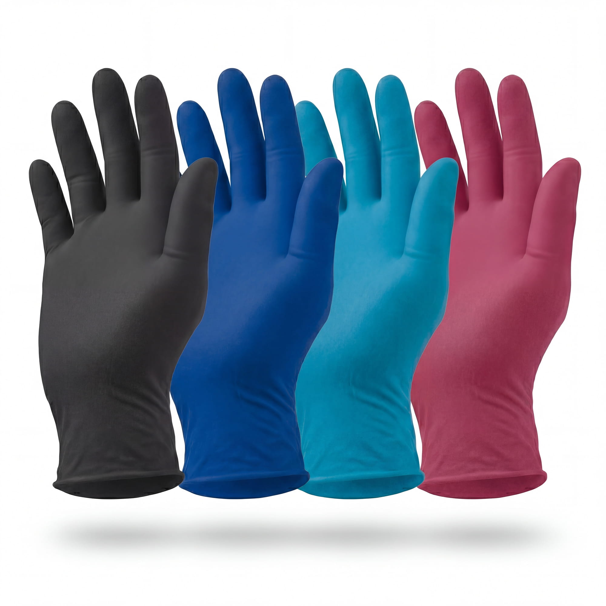 Nitrilhandschuhe, bunt, Farbenmix, Größe XS, puderfrei, Style 4 Elements by AMPri