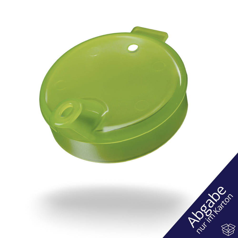 PP Schnabelbecher Oberteil, gelb, 8x4 mm für 250 ml