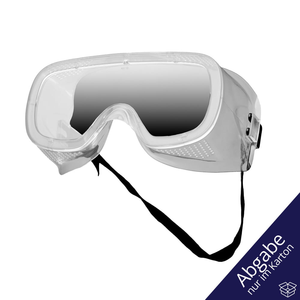 Vollschutzbrille, Farbe transparent, milchig, schwarz, Airmaster