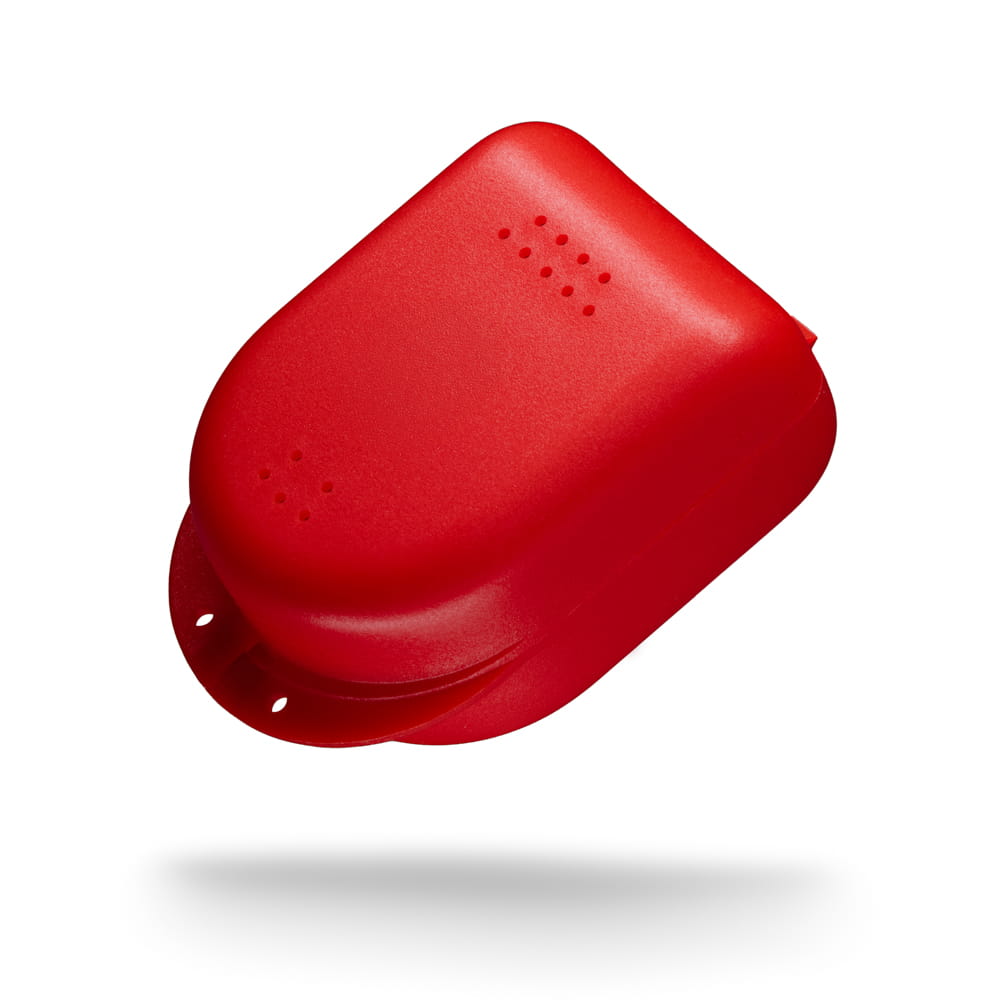PP Dental Zahnspangenbox für Kinder, 90 x 60 x 45 cm, rot, Polypropylen