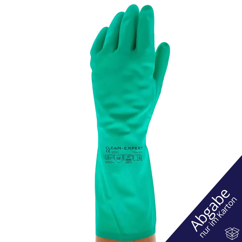 Industriehandschuh, Typ A, Größe 11, grün, Solidsafety Clean Protect