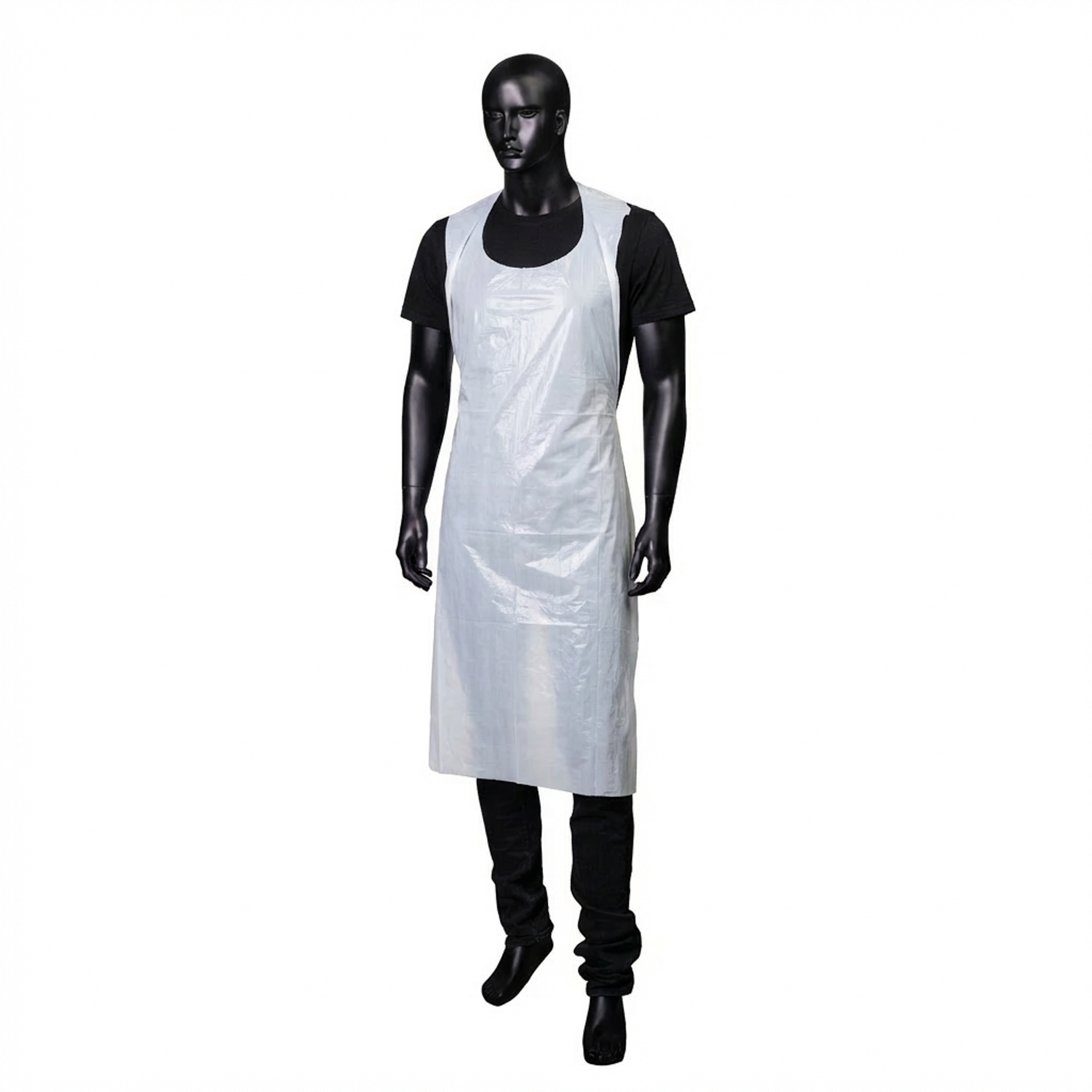 Einwegschürzen light, weiß, 75 x 140 cm