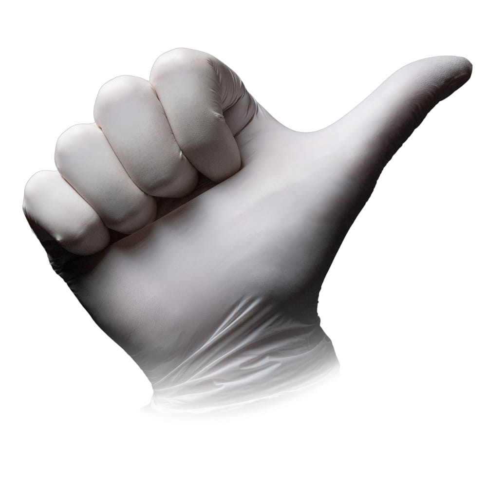 Nitrilhandschuhe, weiß, Größe M, puderfrei, Puracomfort white Nitrilhandschuhe, weiß, Größe M, puderfrei, Puracomfort white